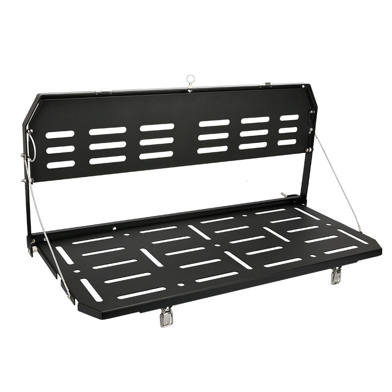 Foldable Double-Layer Tailgate Table Compatible with 2018-Later Jeep Wangler JL