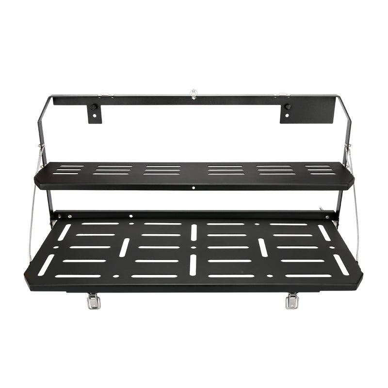 Foldable Double-Layer Tailgate Table Compatible with 2018-Later Jeep Wangler JL