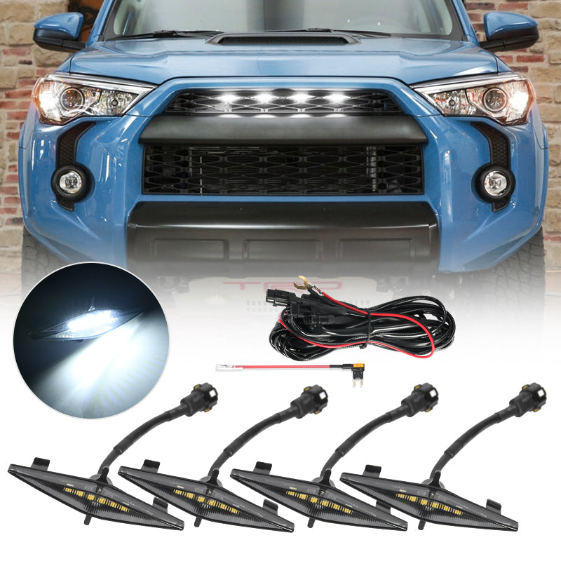 Amber/White LED Raptor Light For 2014 -Later Toyota 4Runner