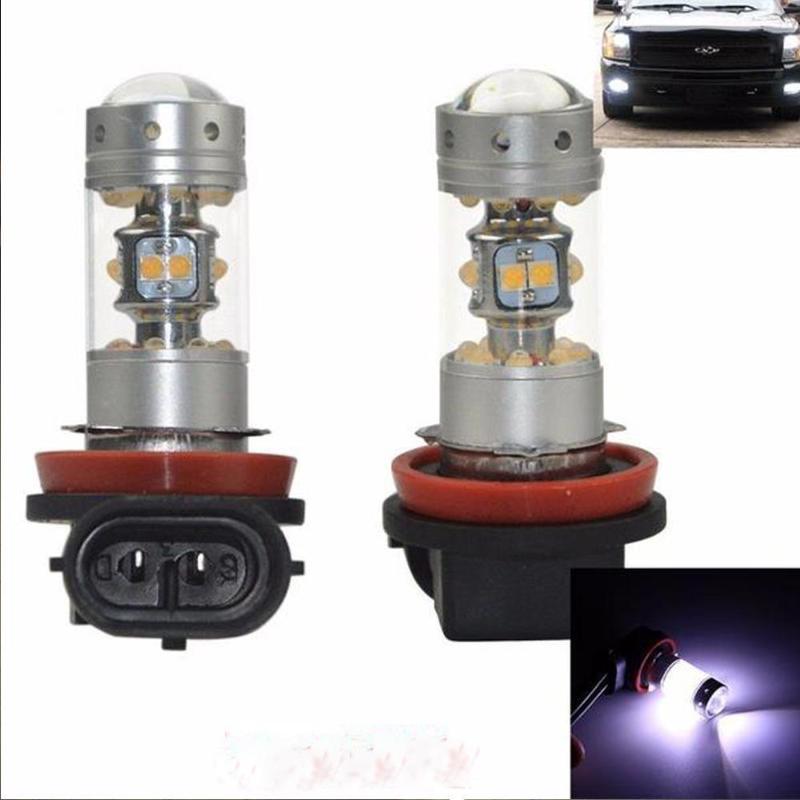 H8 H11 140W 28LEDs LED Fog Light Bulbs Replace Driving Lamp