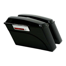 Hard Motorcycle Saddlebags w/ Lid Latch Key For Harley Touring Road King 1994-2013