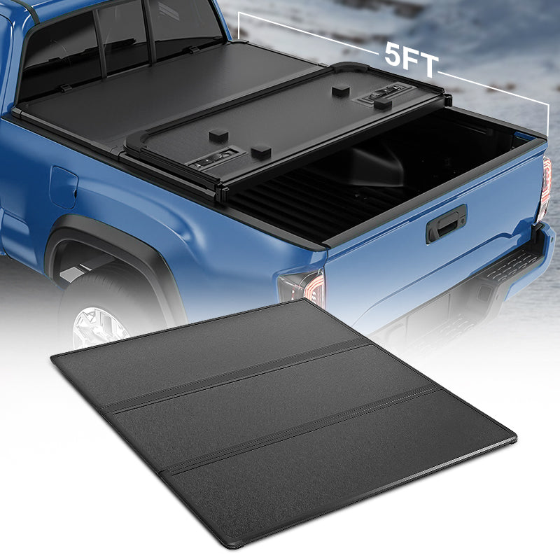 Hard Fording Tri-Fold Foldable Truck Bed Cover