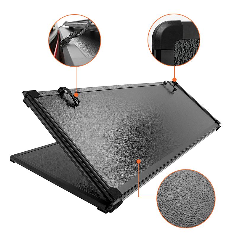 Roxmad Hard Tri-Fold Truck Bed Tonneau Cover 