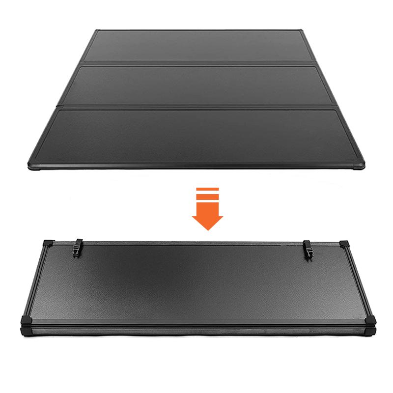 Roxmad Hard Tri-Fold Truck Bed Tonneau Cover 