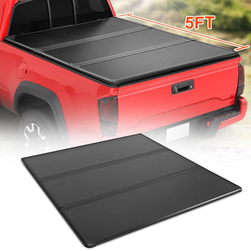 Roxmad Hard Tri-Fold Truck Bed Tonneau Cover 