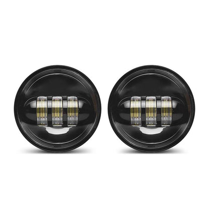 Harley Motorcycle 4.5 LED Fog Lights + Turn Signals Combo