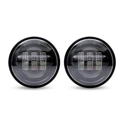 Harley LED Headlight Assembly + 4.5 Inch LED Passing Lights