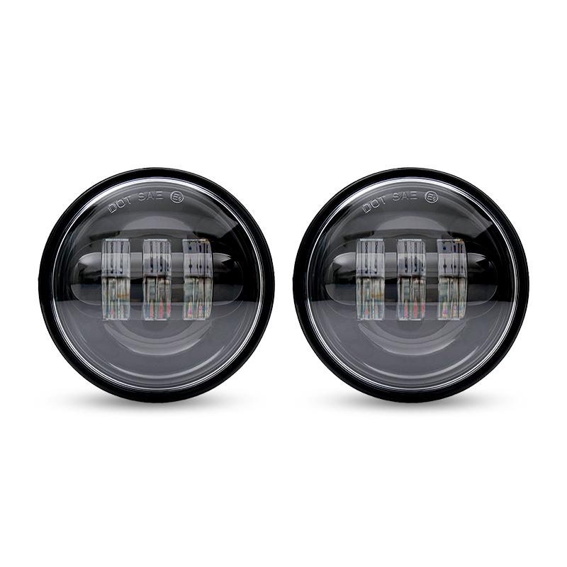 7" 75W LED Headlight Assembly + 4.5" 30W LED Passing Lights for Indian Motorcycles