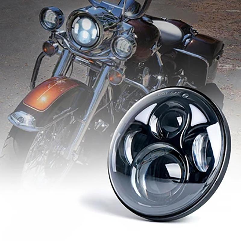 Unique Bargains 5.75 Black Motorcycle Headlight Light Bracket