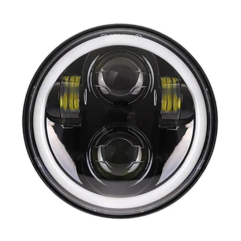 Harley 5.75 LED Halo Headlight + Turn Signals + Cover