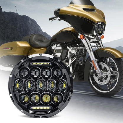 Harley Davidson Motorcycles LED Headlights With DRL