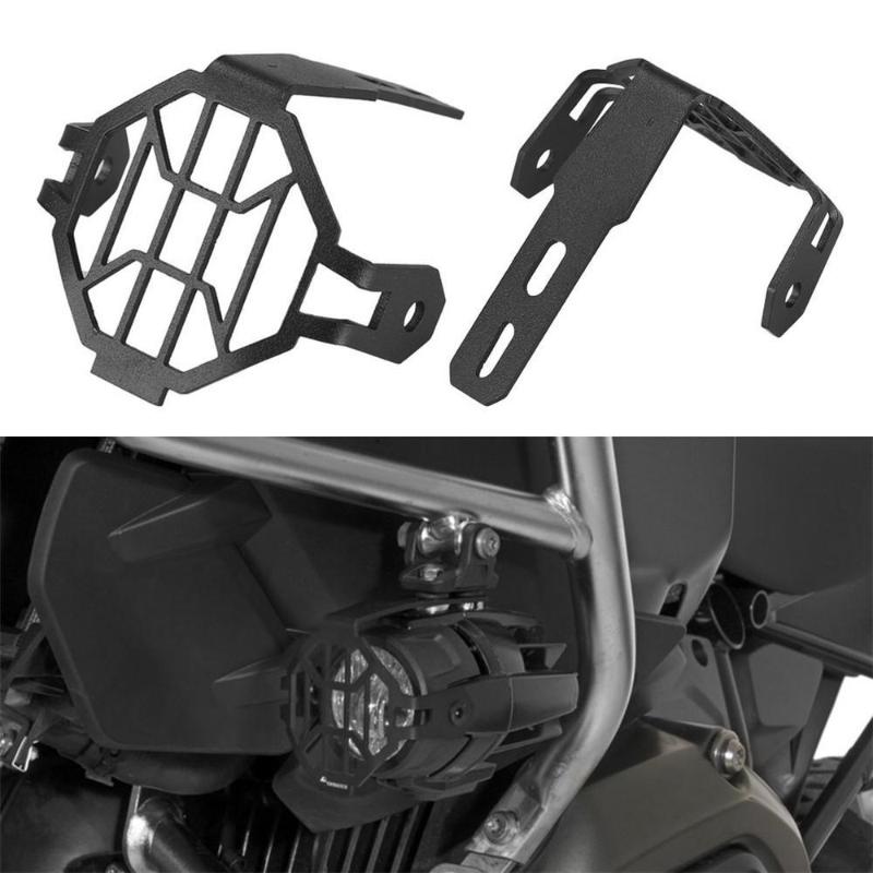 Harley LED Auxiliary Fog Lights With Protector Guard Covers