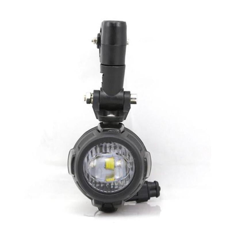 Harley LED Auxiliary Fog Lights With Protector Guard Covers