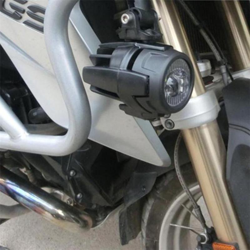 Harley LED Auxiliary Fog Lights With Protector Guard Covers
