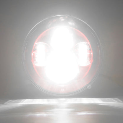 Harley LED Headlight and Fog Lights Jelly Color Set-light show