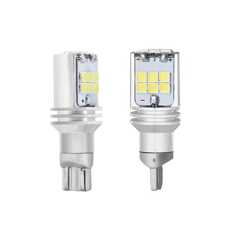 T15 912 921 W16W 15SMD 3030 Canbus Error Free LED Reverse Back Light Bulbs White