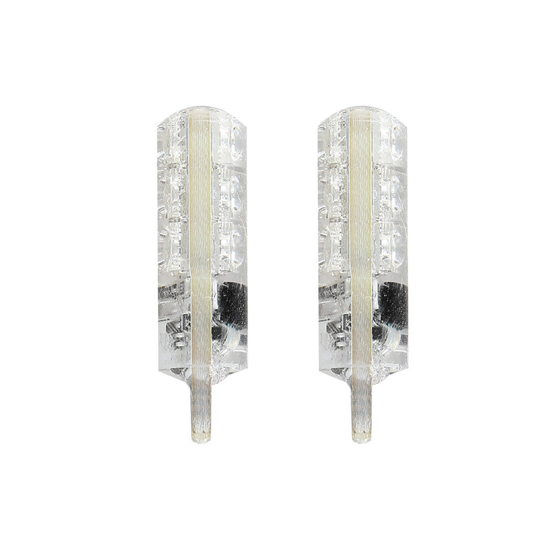 T10 6SMD 5050 RGB LED Car Interior Light Bulbs w/Remote Control