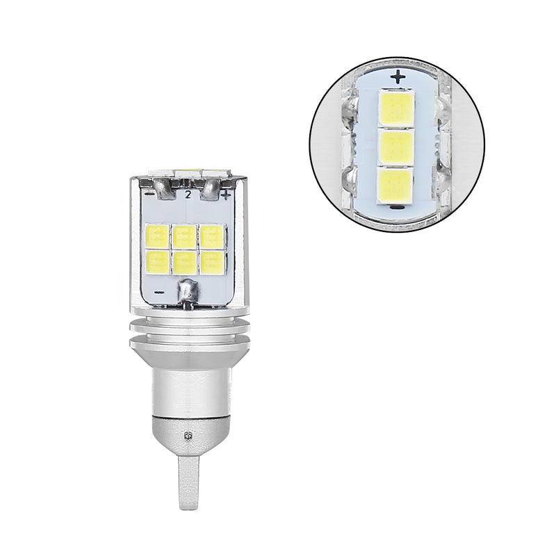 T15 912 921 W16W 15SMD 3030 Canbus Error Free LED Reverse Back Light Bulbs White