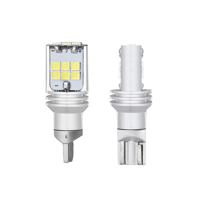 T15 912 921 W16W 15SMD 3030 Canbus Error Free LED Reverse Back Light Bulbs White