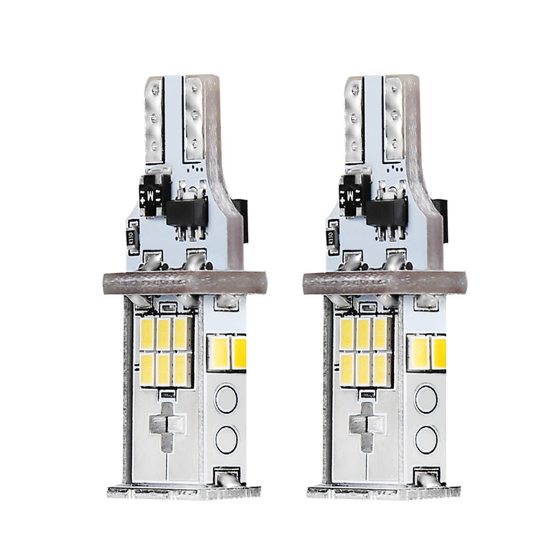 T15 18SMD Canbus Error Free LED Backup Reverse Lights Bulbs White