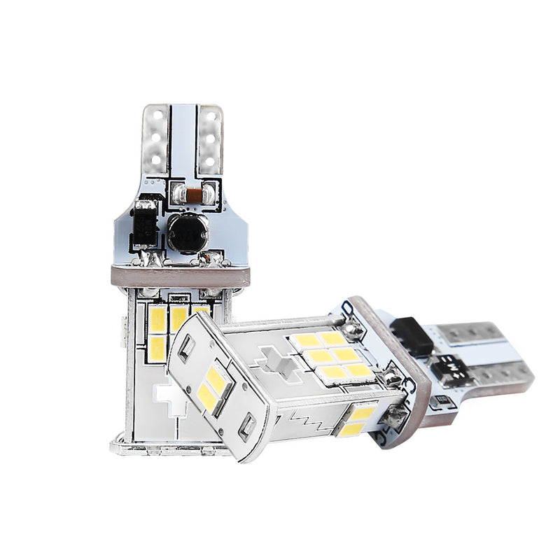T15 18SMD Canbus Error Free LED Backup Reverse Lights Bulbs White