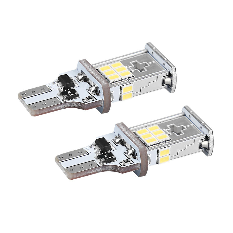 T15 18SMD Canbus Error Free LED Backup Reverse Lights Bulbs White