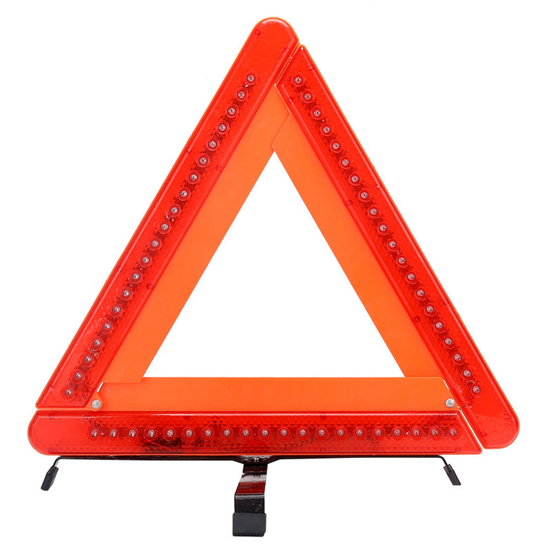 Triple Warning Triangle Roadside Emergency Light Foldable Emergency Triangles