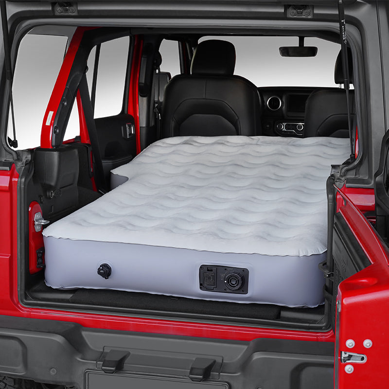 Inflatable Air Mattress with Built in Pump for 2018-Later Jeep Wrangler JL 4 Door