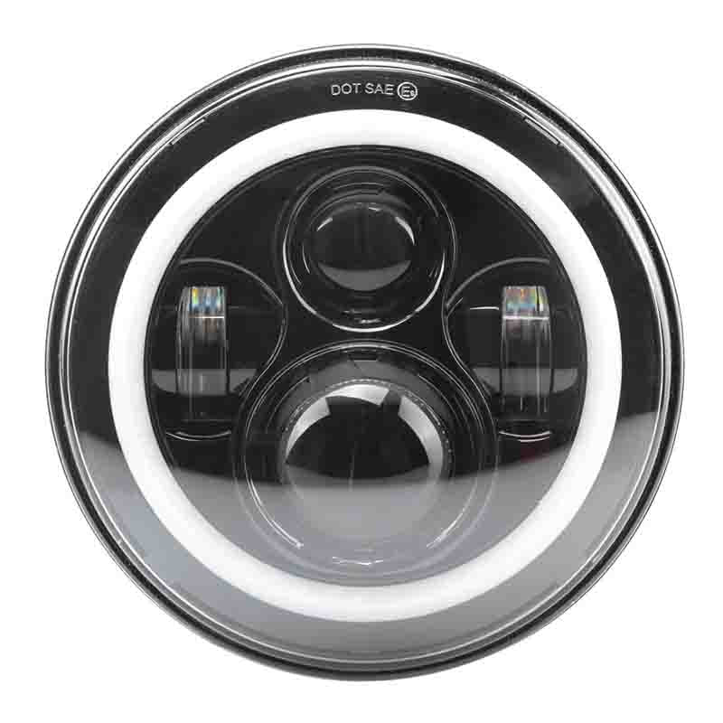 Jeep Blue Halo Headlights