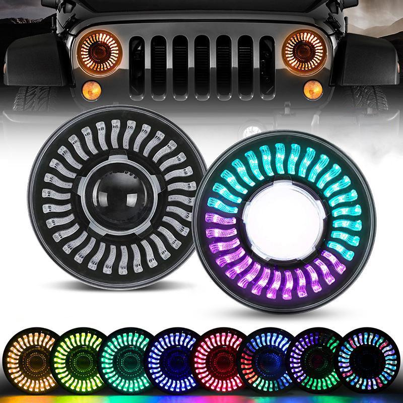 Jeep Color Changing Headlights