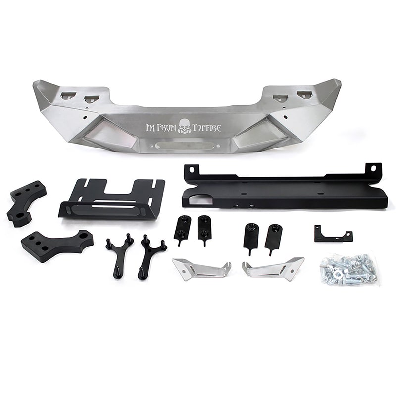 Jeep JK Front Aluminum Bumper With Winch Plate