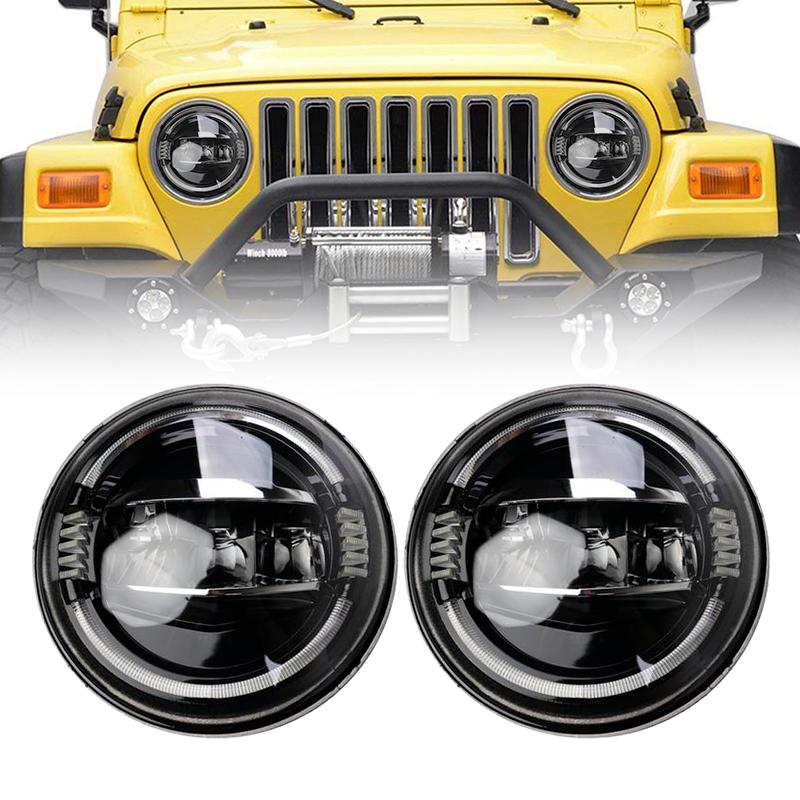 Jeep JK Halo Headlights