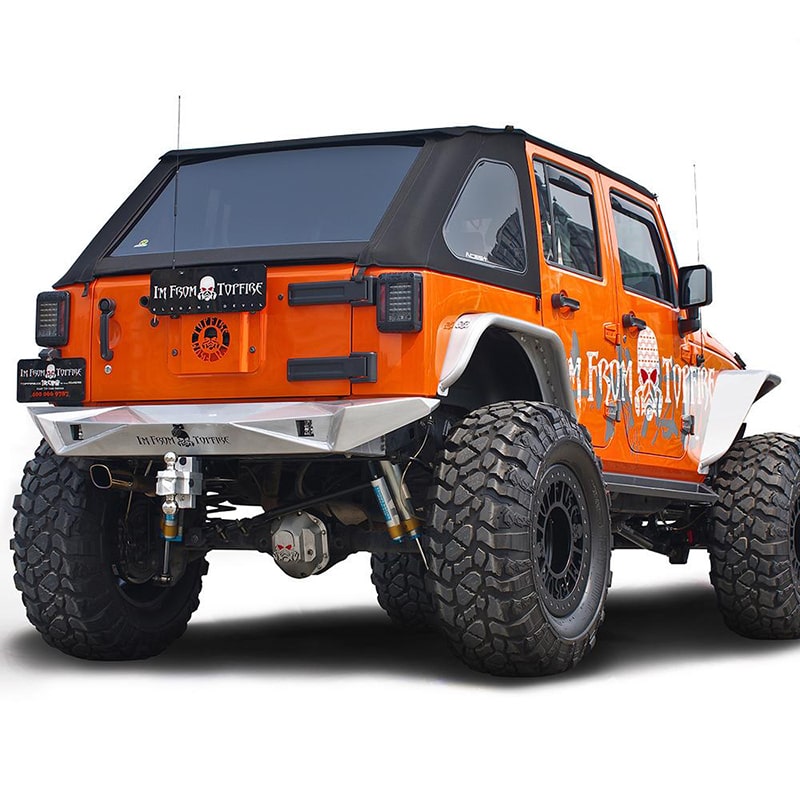 Jeep JK Rear Aluminum Bumper