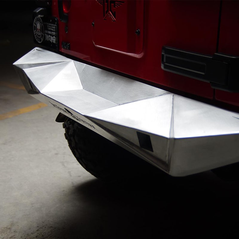 Jeep JK Rear Aluminum Bumper