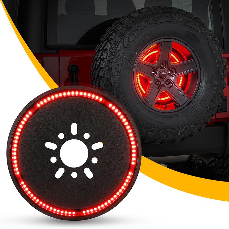 Jeep JL Spare Tire 3rd Third Brake Light