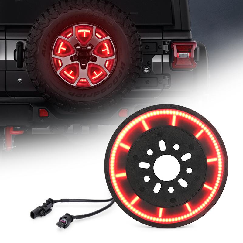 Jeep JL 3rd Spare Tire LED Brake Light