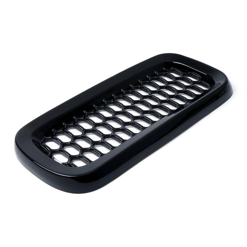 2015-2017 Jeep Renegade Black Grille Inserts With Mesh