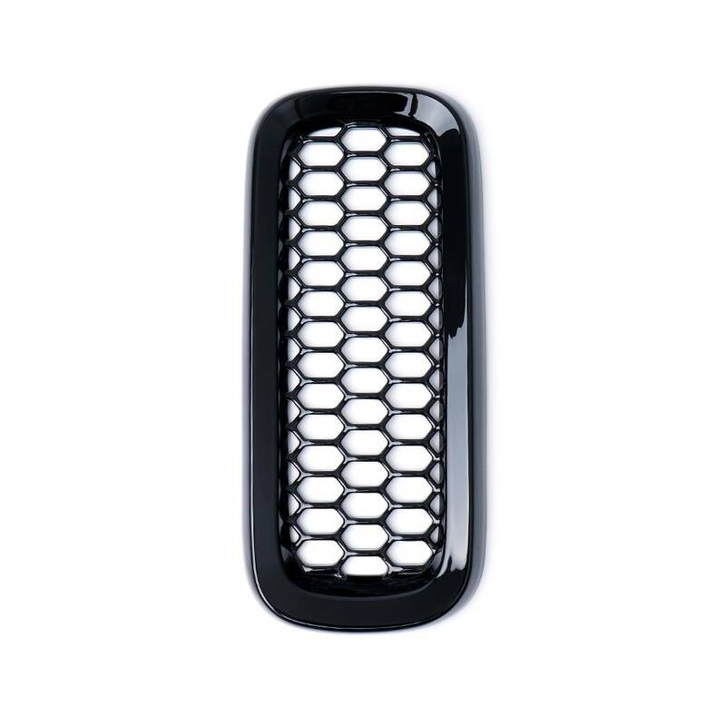 2015-2017 Jeep Renegade Black Grille Inserts With Mesh
