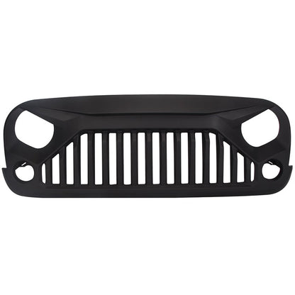 Jeep Wrangler JK Black ABS Front Grill