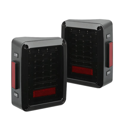 Jeep Wrangler JK Smoked LED Tail lights