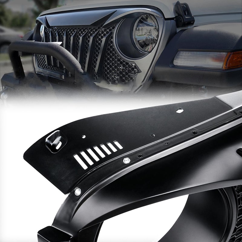 Jeep Wrangler JL Diamondback Series Black Grill