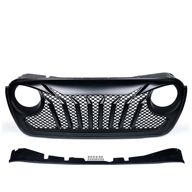 Jeep Wrangler JL Diamondback Series Black Grill