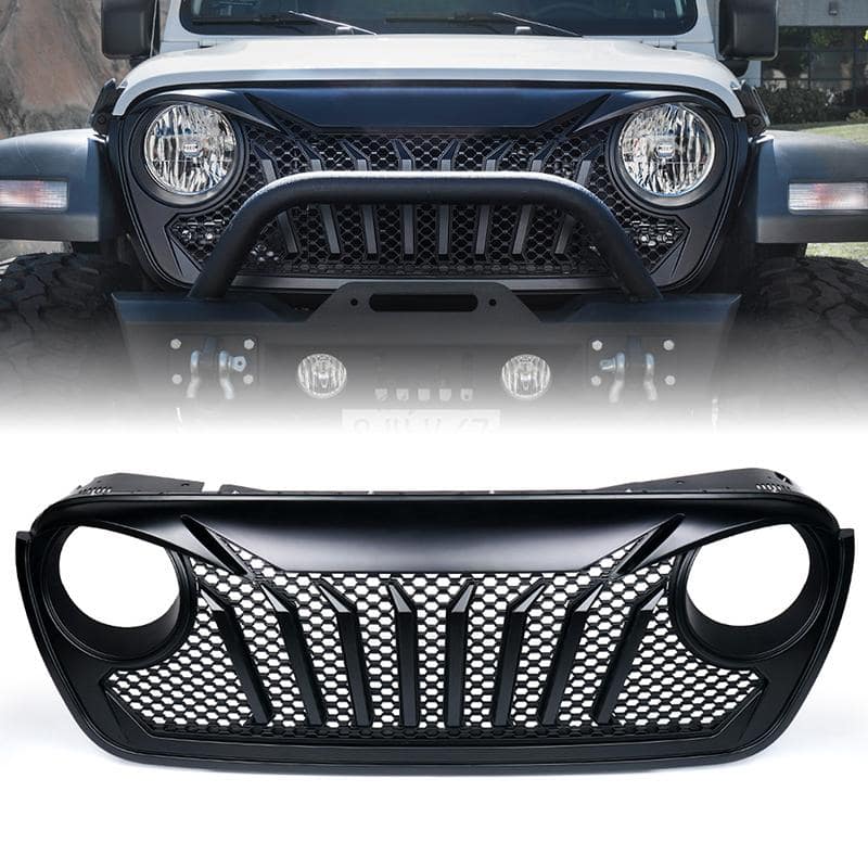 Jeep Wrangler JL Diamondback Series Black Grill