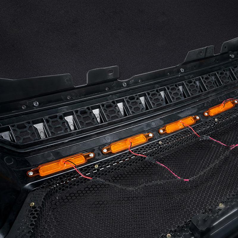 JL Mesh Grille with Amber Lights