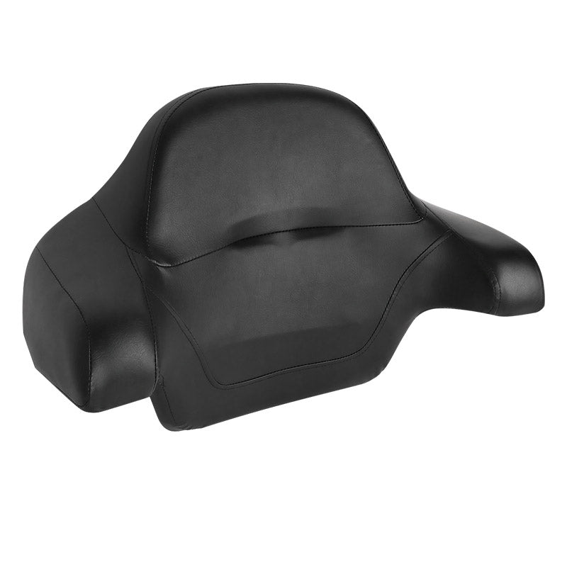 King Chopped Wrap Around Motorcycle Backrest Sissy Bar Pad Fit For Harley Davidson Touring 14-18