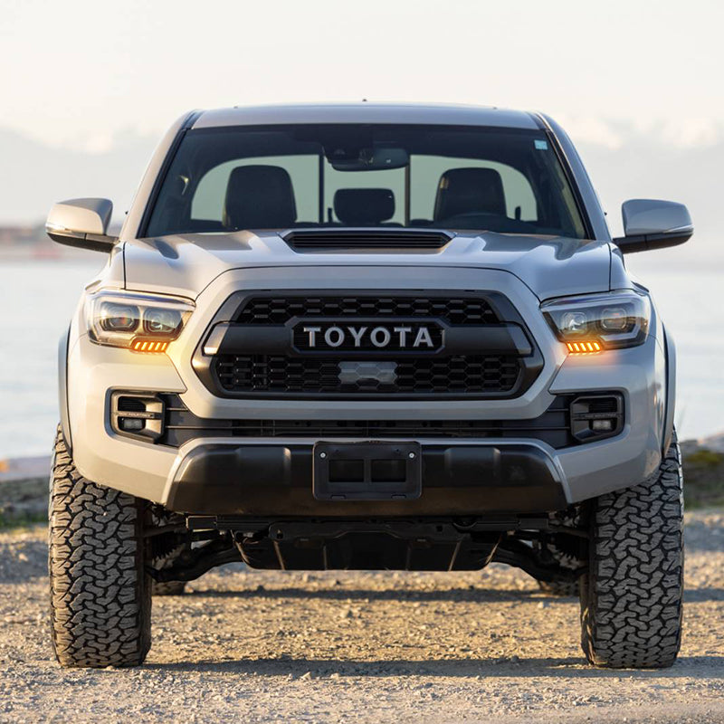 Toyota Tacoma LED Side Marker Headlight DRL with Sequential Turn Signals