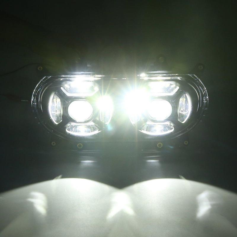 LED Dual Headlight +Turn Signal Lights for 2015+ Road Glide