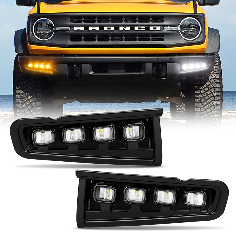 Ford Bronco LED fog lights kit
