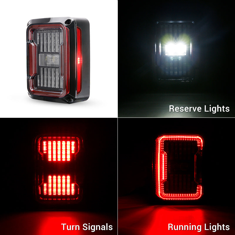 Linear Series Clear LED Tail Lights
