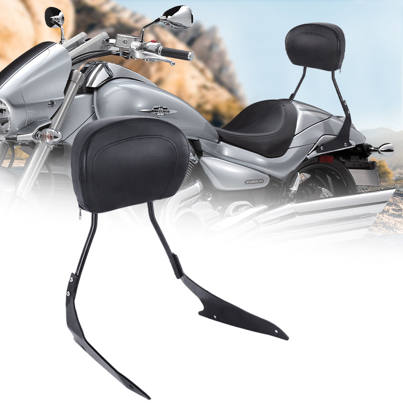Motorcycle Backrest Sissy Bar Pad For Suzuki Boulevard 2006-Later